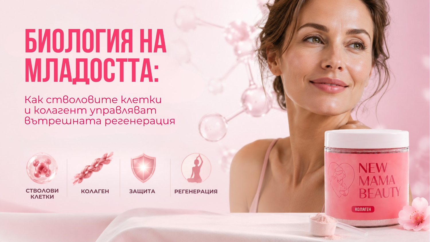 Биология на младостта: как стволовите клетки и колагенът подпомагат регенерацията